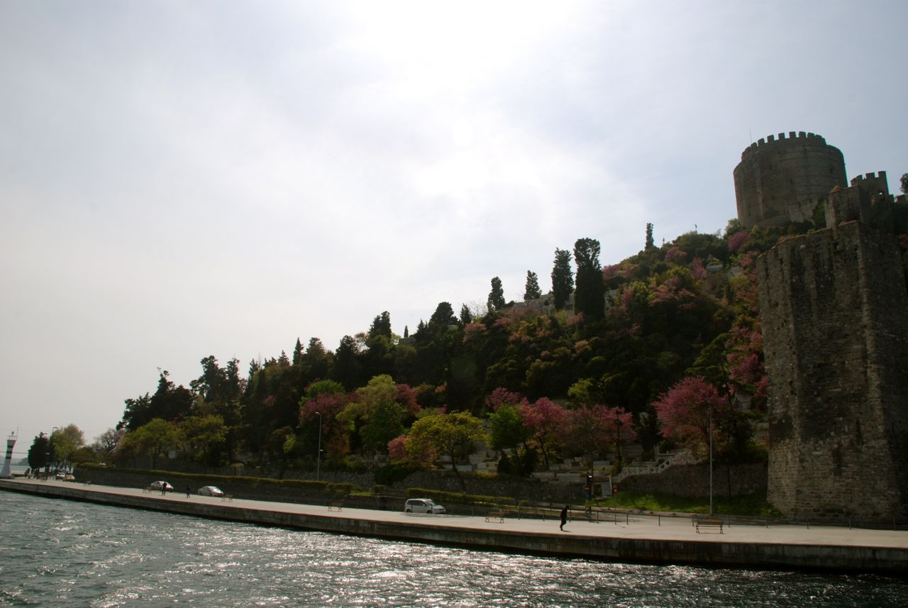 Ciragan bosphorus castle view