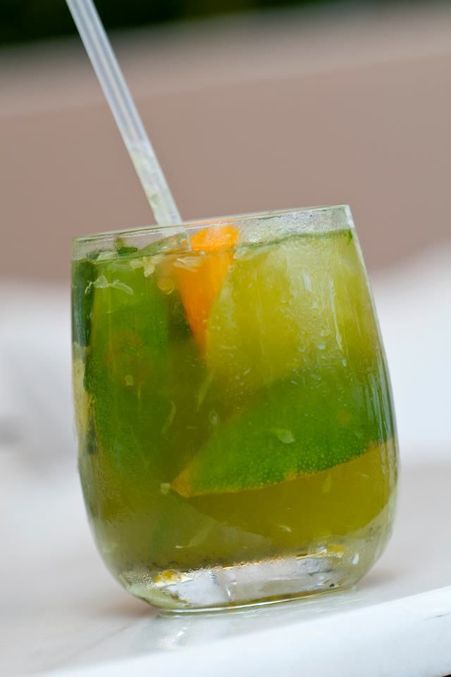 Makoto green tea caipiroska