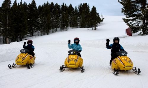 Vail snowmobile