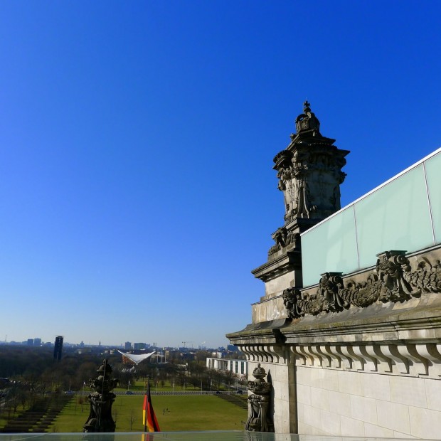 Reichstag vista de cima