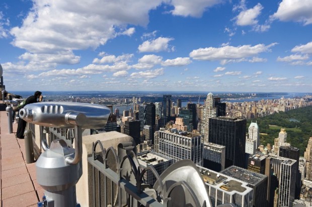 kids top of the rock