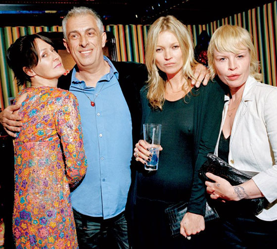 Kate Moss at Loulou's London