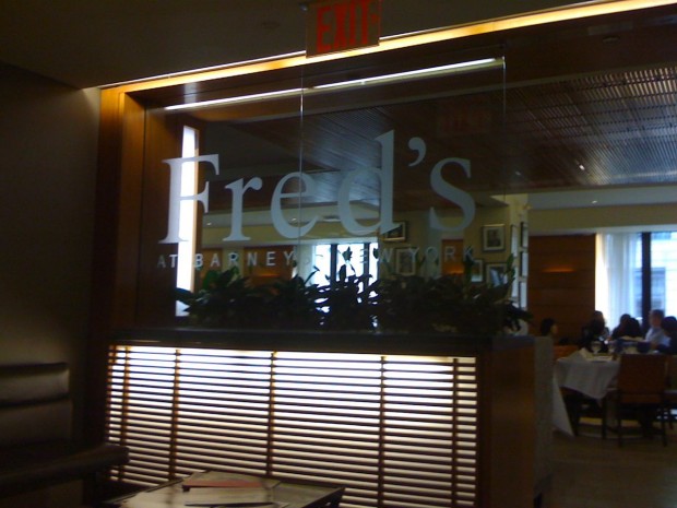 Fred's at Barneys