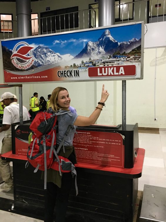aeroporto de Lukla no Nepal